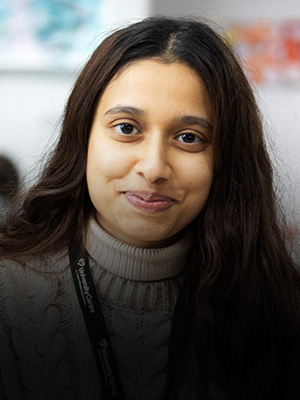 Photo of a female professional course student