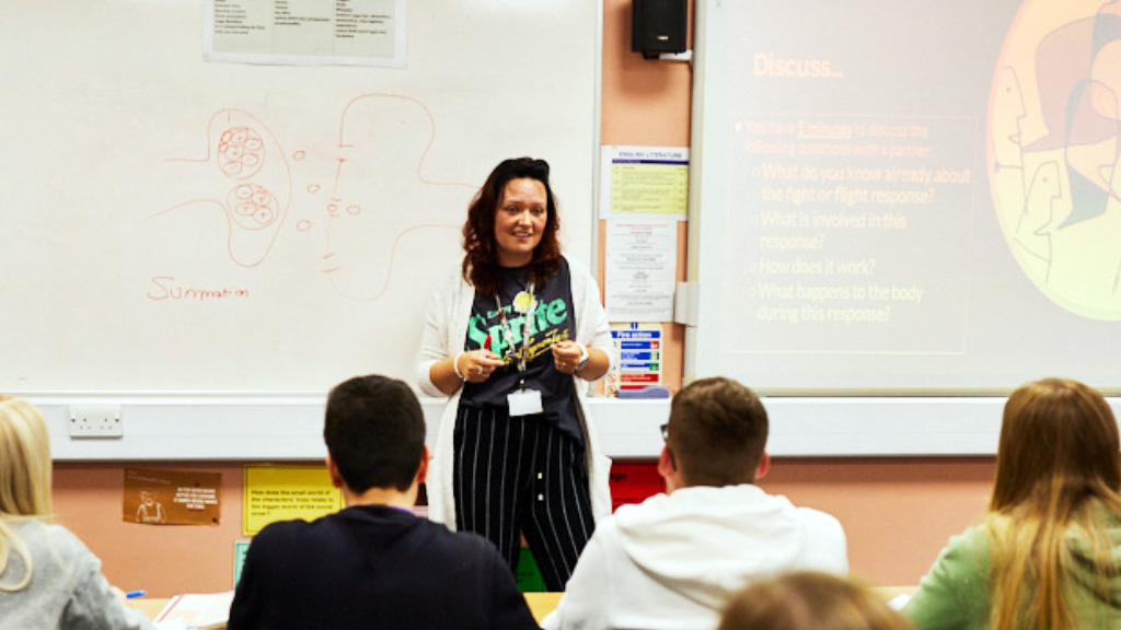PGCE class 