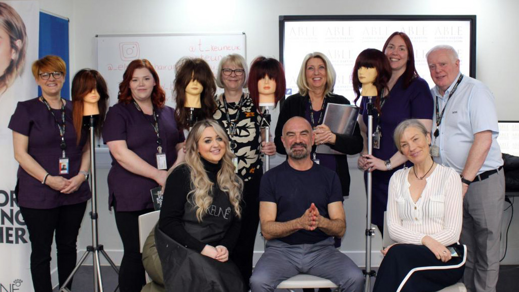Andrew Barton with his masterclass attendees 