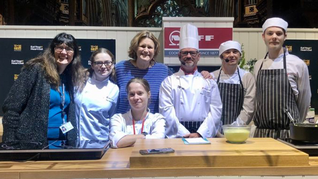 Professional Cookery students 