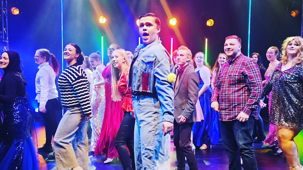 Performing arts students 