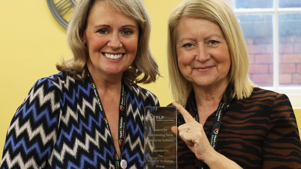 Lorraine Cross, Group Executive Director and Sam Wright, Principal and CEO