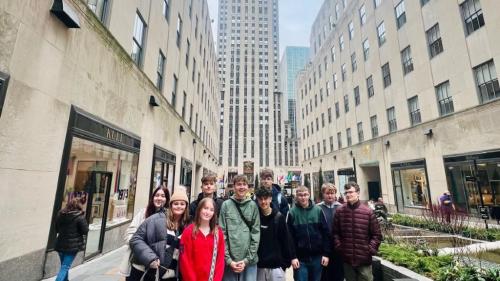 Students in New York City 