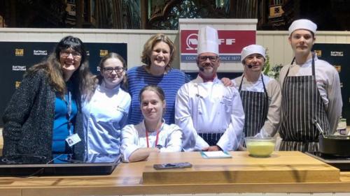 Professional Cookery students 