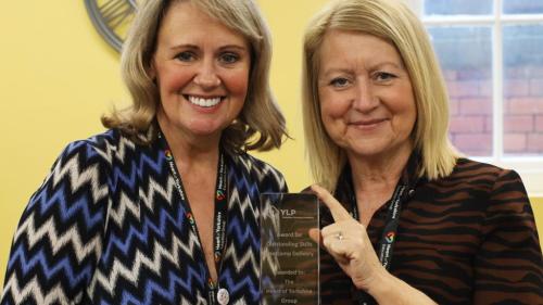 Lorraine Cross, Group Executive Director and Sam Wright, Principal and CEO