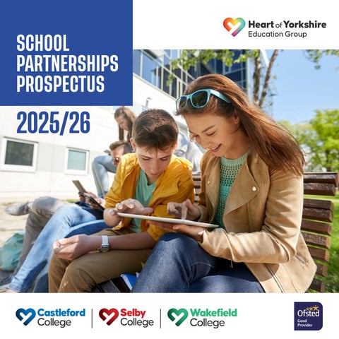 School Partnership Prospectus 2025/26 publication cover