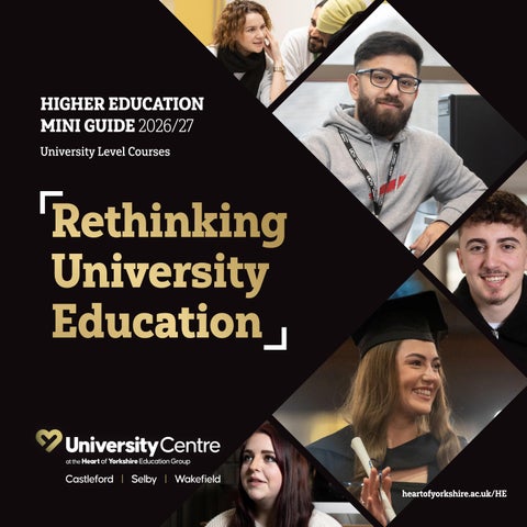 Higher Education Mini Guide 2025-26 publication cover