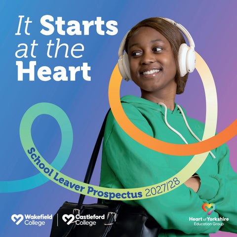Selby College - School Leaver Prospectus 2027/28 publication cover