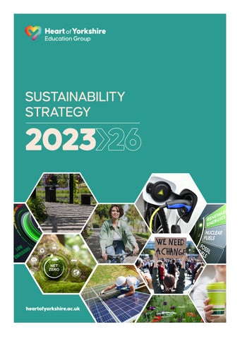 Sustainability Strategy 2023-26 publication cover
