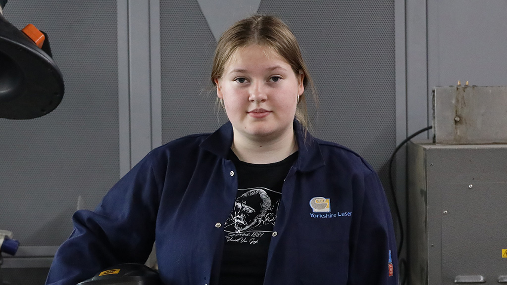 Photo of engineering student