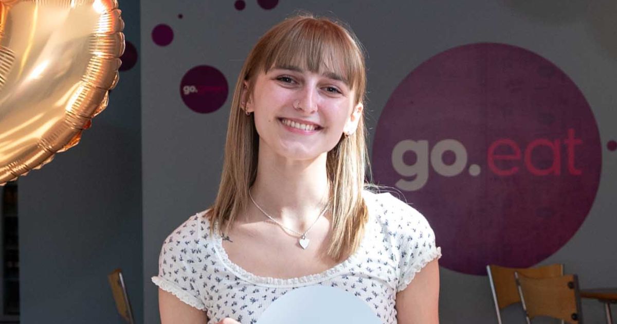 Photo of A Level student Gracie