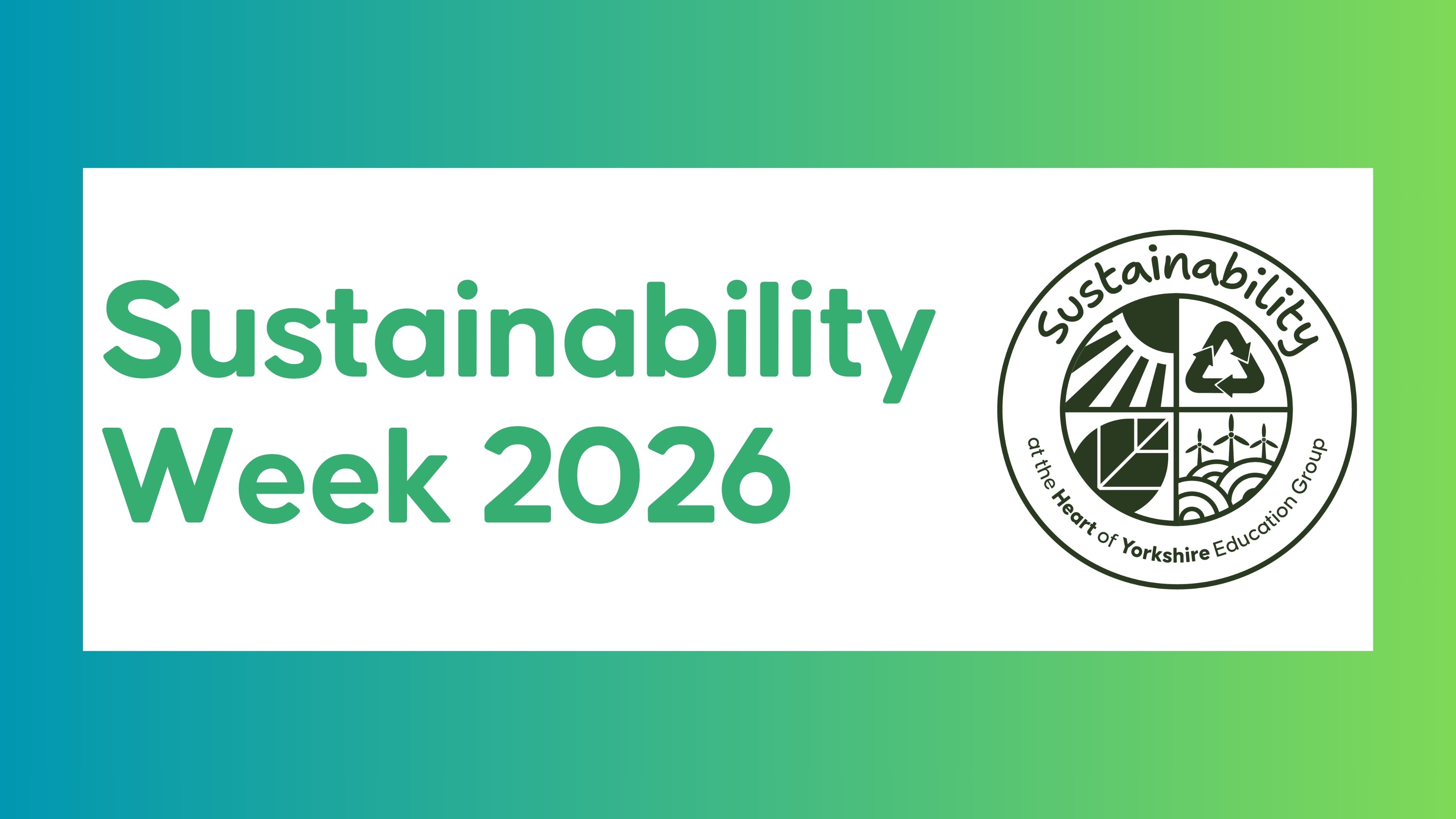 Sustainability Week Banner
